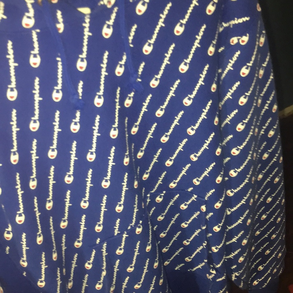 Champion all over print hoodie